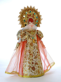 Кукла фарфоровая Царевна-Солнце