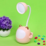 Настольная лампа «Sweet - Котёнок» 9*22.5 см LED, USB 3w 5v, Розовый