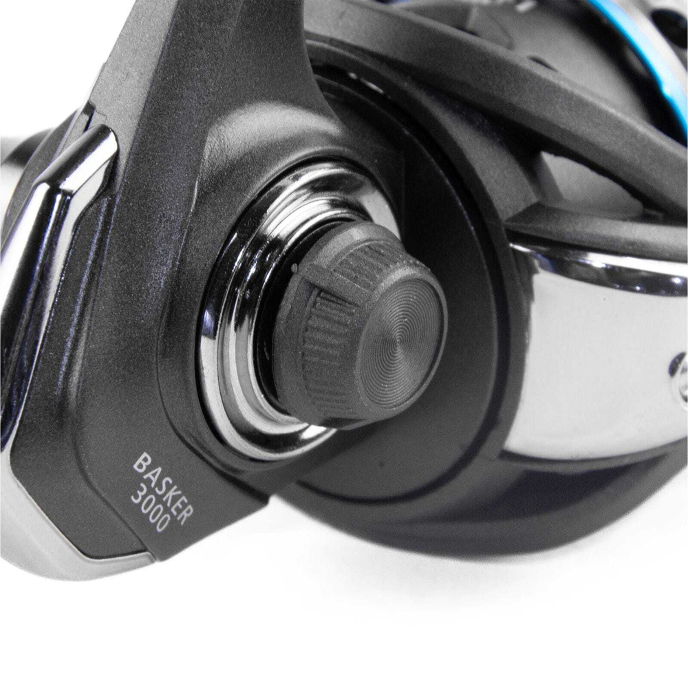 Катушка безынерционная фидерная Kaida Basker (3000, 5+1BB, мет.шпуля)