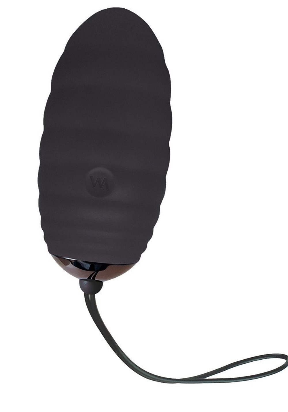 Черное виброяйцо с пультом ДУ Ocean Breeze 2.0 + LRS (Цвет: черный)