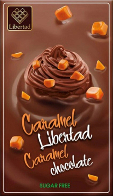 Шоколад Карамель Либертад Шоколад на Карамелизованном Молоке Без Сахара / Caramel Libertad Caramel Chocolate Sugar-Free 40г