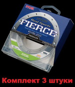 Леска рыболовная FIERCE 150m 0,235mm olive-04, 3 шт