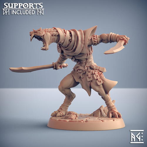 Нага Юань-ти Юань-ти проклинатель Воин Паладин Варвар Файтер Рыцарь миниатюра для dnd, днд, pathfinder, фентези, Настольная игра, НРИ, Варгейм, РПГ