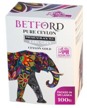 Чай черный с бергамотом Betford Earl Grey РЕКОЕ, 100 г
