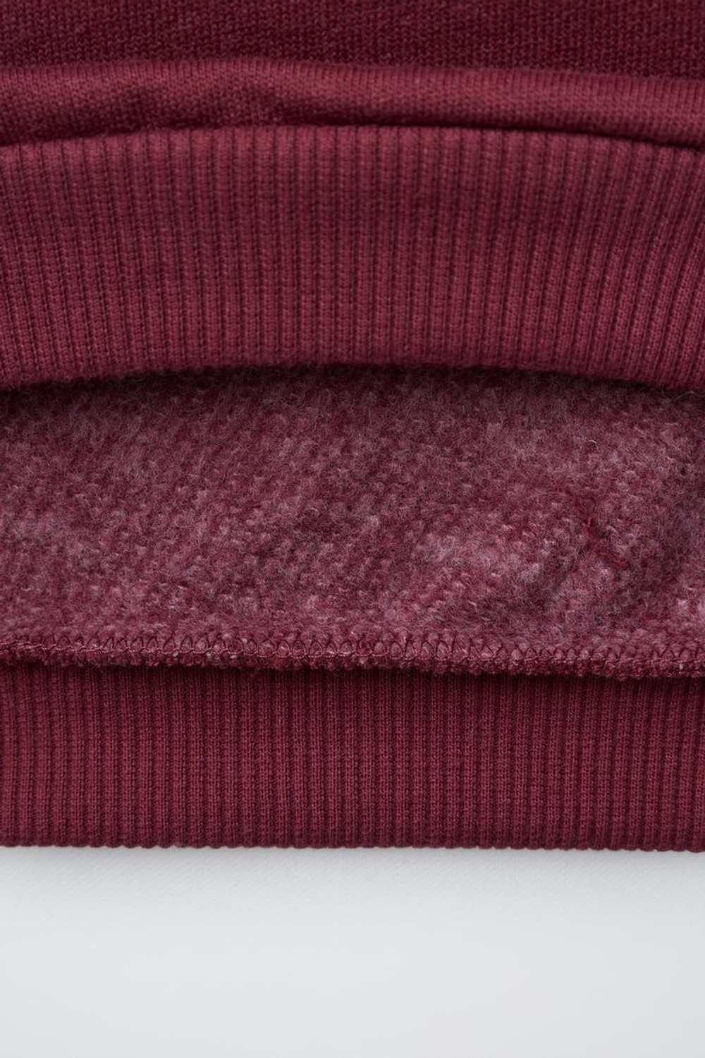 ZARA КОМПЛЕКТ ИЗ ТОЛСТОВКИ И ЛЕГГИНСОВ HELLO KITTY © SANRIO, БУРГУНДИ