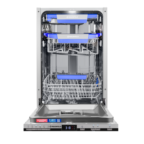 Посудомоечная машина с авто-открываниемMAUNFELD MLP45230 Light Beam Inverter Wi-Fi