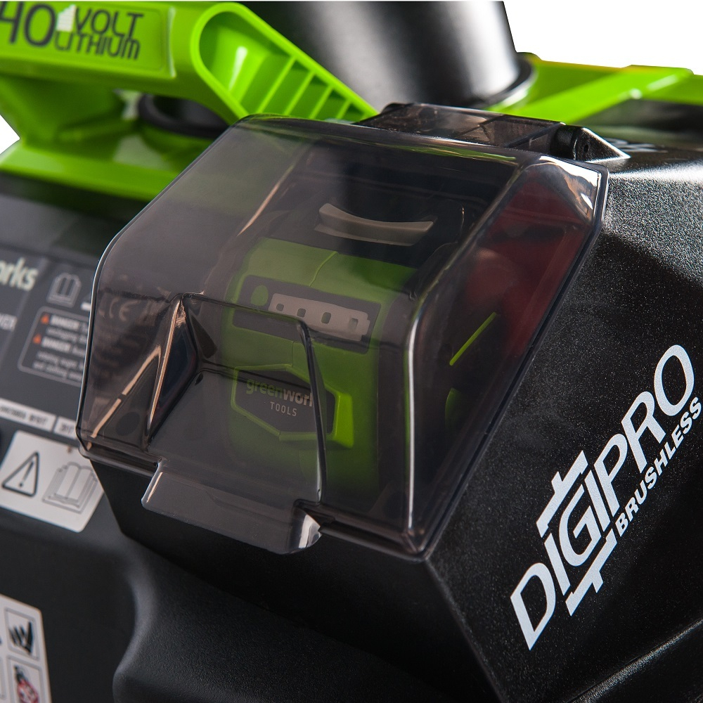 Снегоуборочник GREENWORKS GD40ST 40 V аккумуляторный   2600007