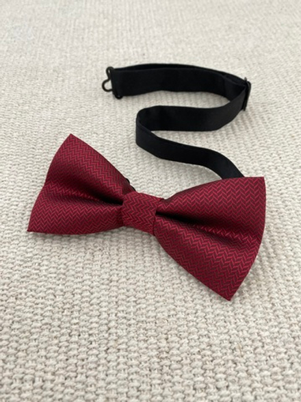 Галстук-бабочка (бордовая)