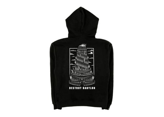Худи HOOK Вавилон черный