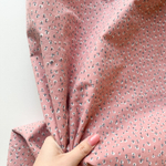 Фланель Деревья на розовом фоне