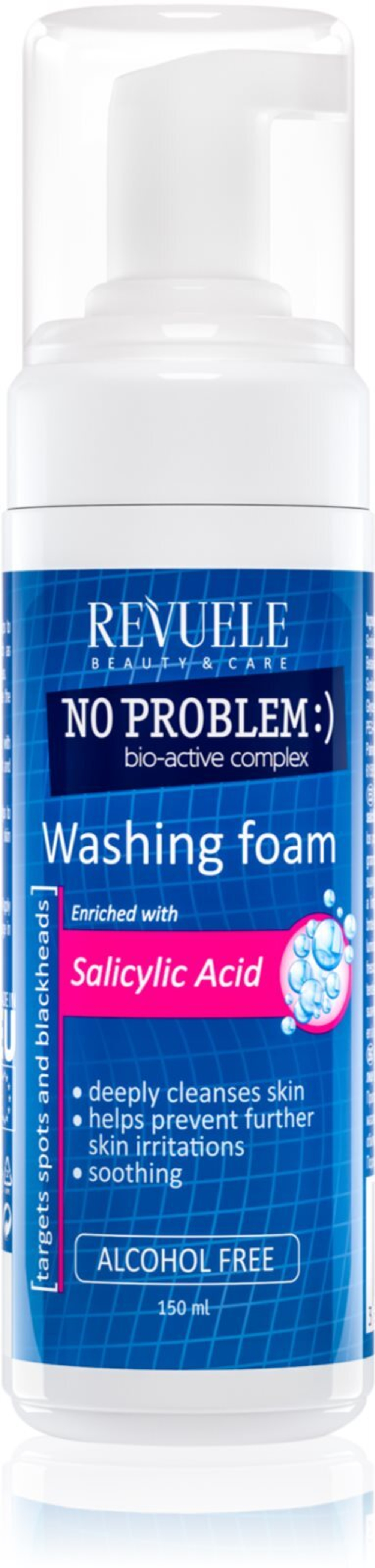 Revuele No Problem Washing Foam - очищающая пенка с салициловой кислотой /   150  ml  / GTIN 3800225902182