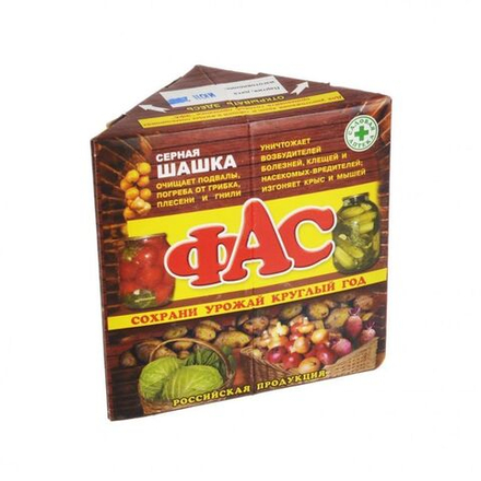 Шашка серная Фас Стандартная треугольная  Капитал-ПРОК