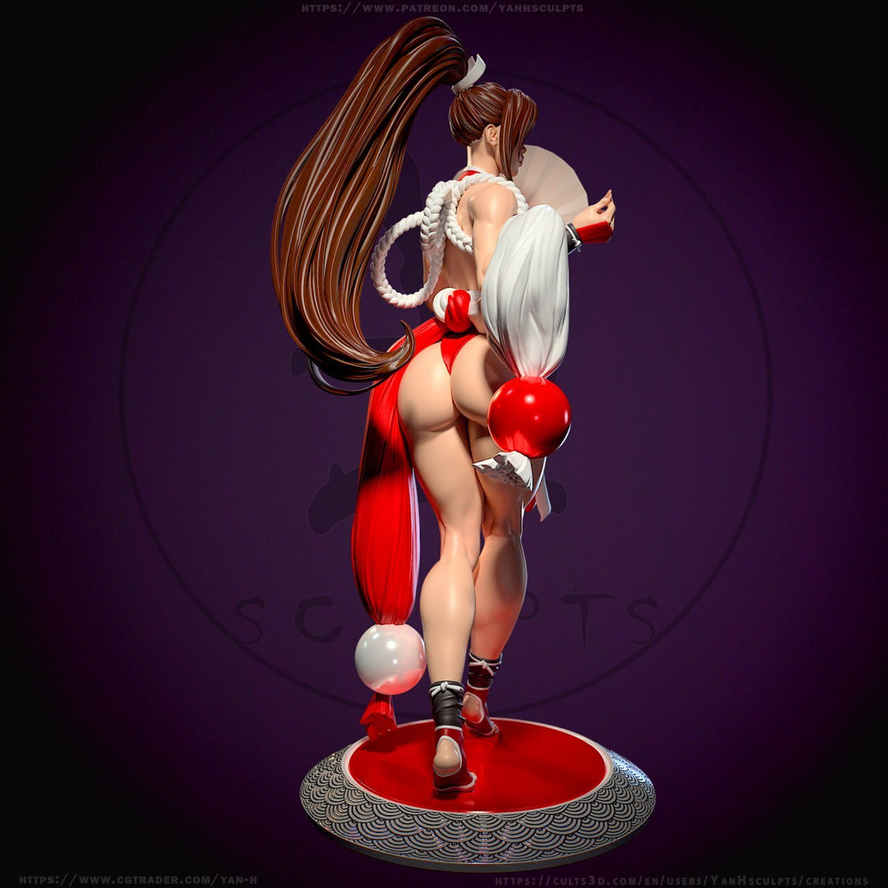 Май Сирануй Король бойцов Фатальная ярость Mai Shiranui King of Fighters Fatal Fury Фигурка