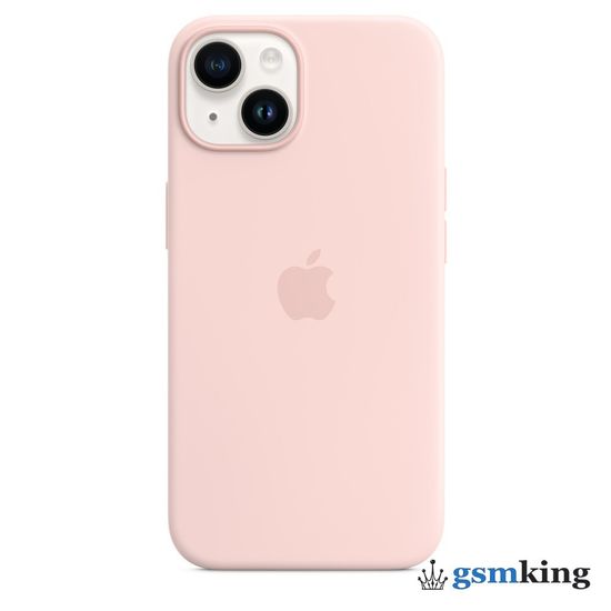 Apple Silicone Case with MagSafe iPhone 14 Chalk Pink (Розовый) MPRX3ZM/A