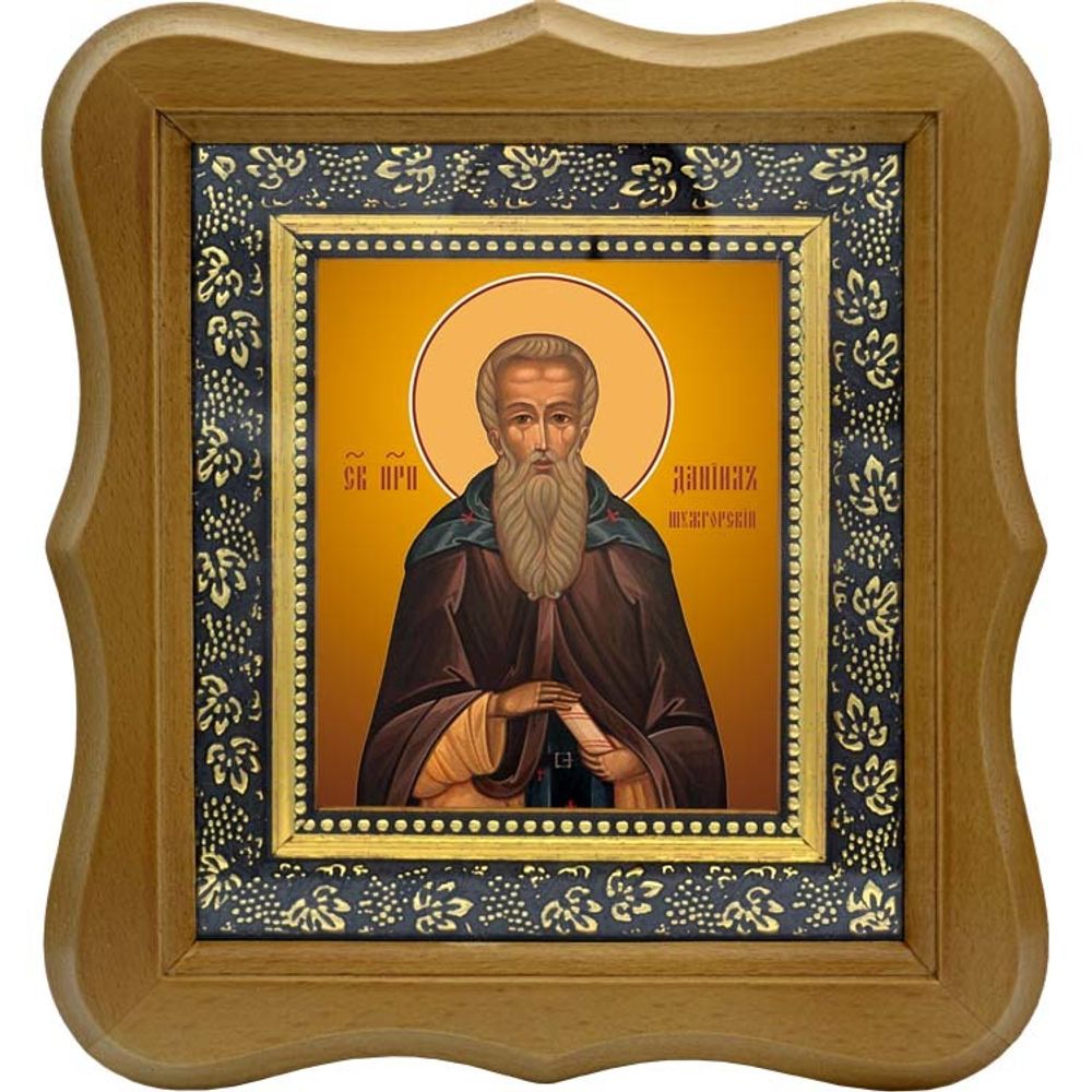 Даниил Шужгорский преподобный. Икона на холсте.