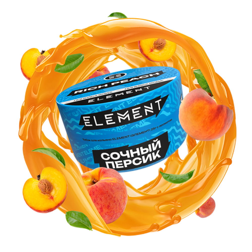 ЭЛЕМЕНТ Вода Rich Peach (Сочный персик) 200г