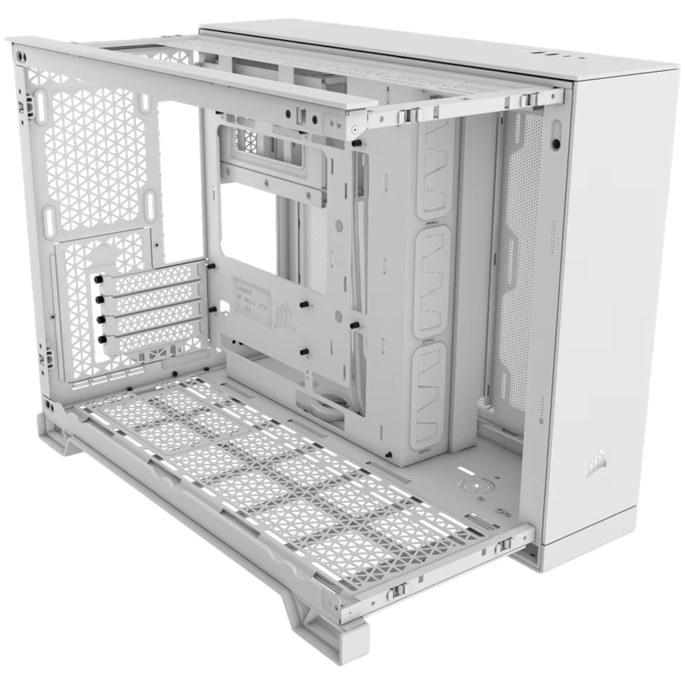 Corsair 2500D Airflow Tempered Glass Mid-Tower, White