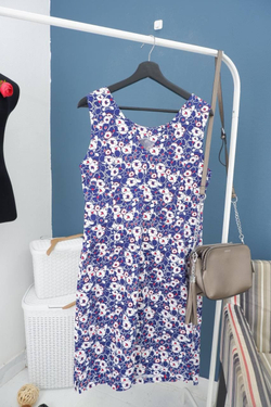 Платье DENIZA абстрактное 44 размер, новое