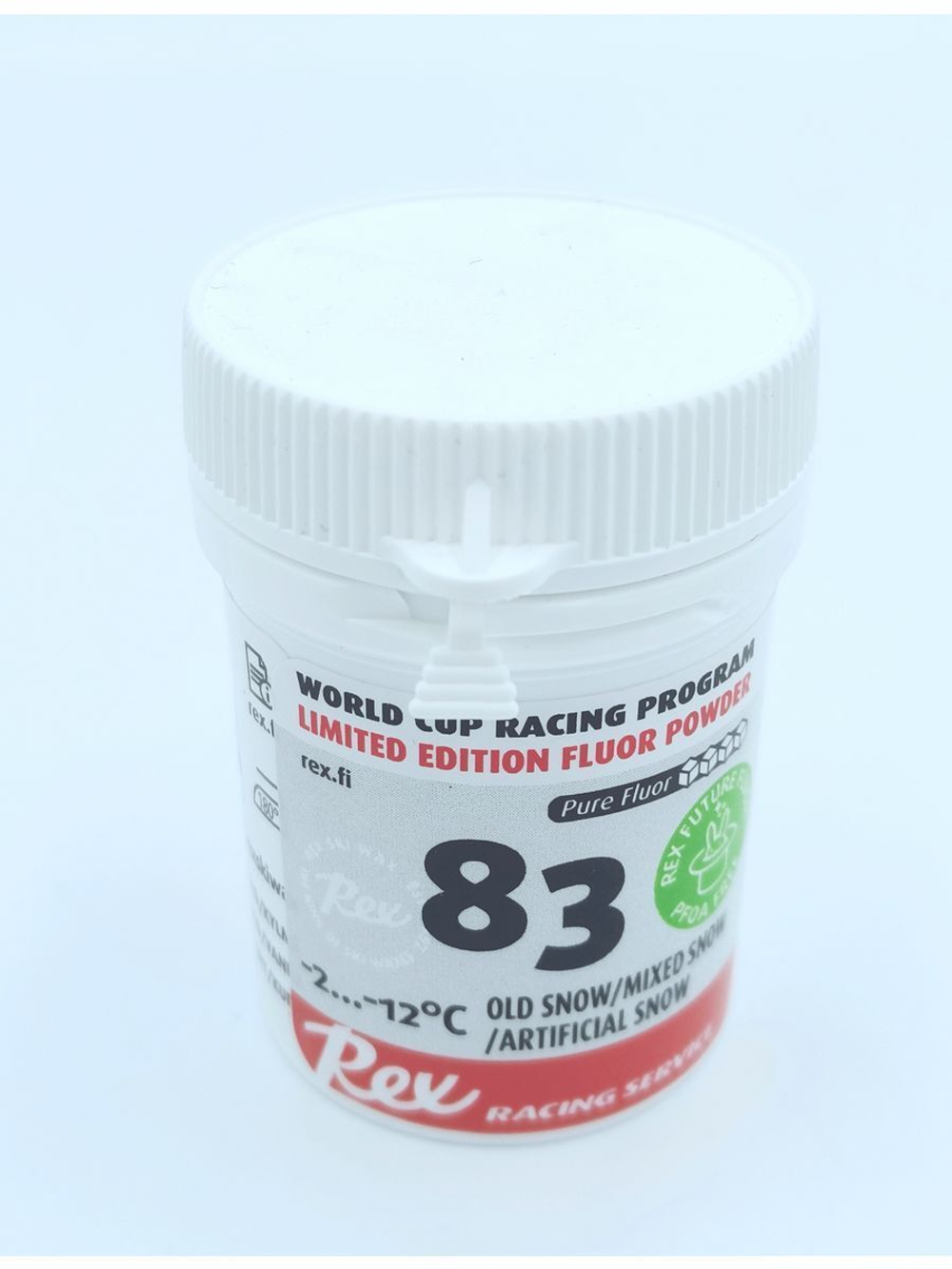 Порошок фторовый REX 83 -2/-12 old snow/mixed snow/artificia