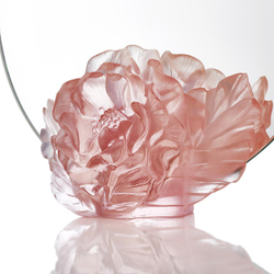 Зеркало Camellia розовое, 27 см