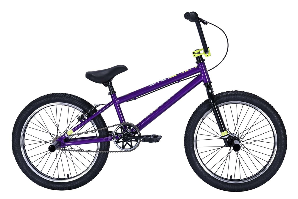 Велосипед BMX Tech Team Step One фиолетовый 18,7"х20" 2024