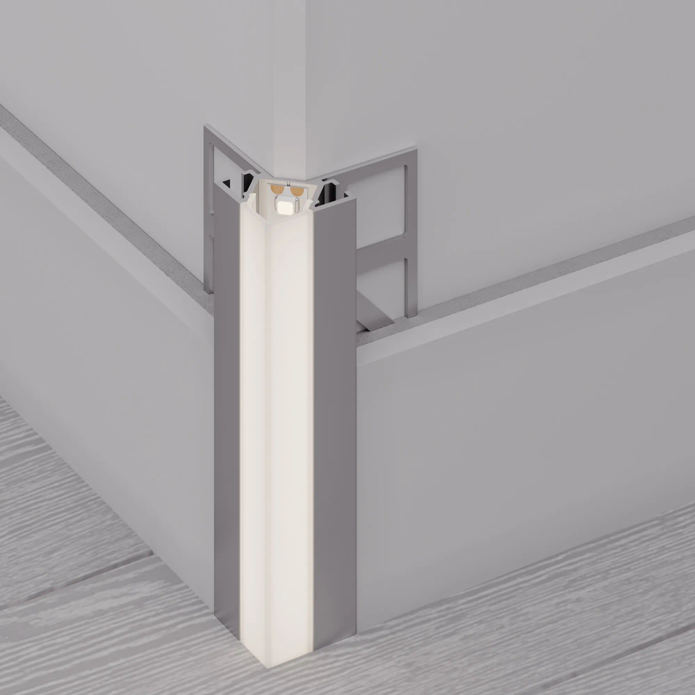 Профиль ARH-DECORE-S12-EXT-2000 ANOD внешний (Arlight, Алюминий) 023889