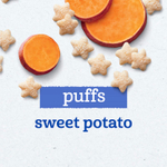 Gerber, Puffs, злаковый снек, для детей от 8 месяцев, батат, 42 г (1,48 унции)