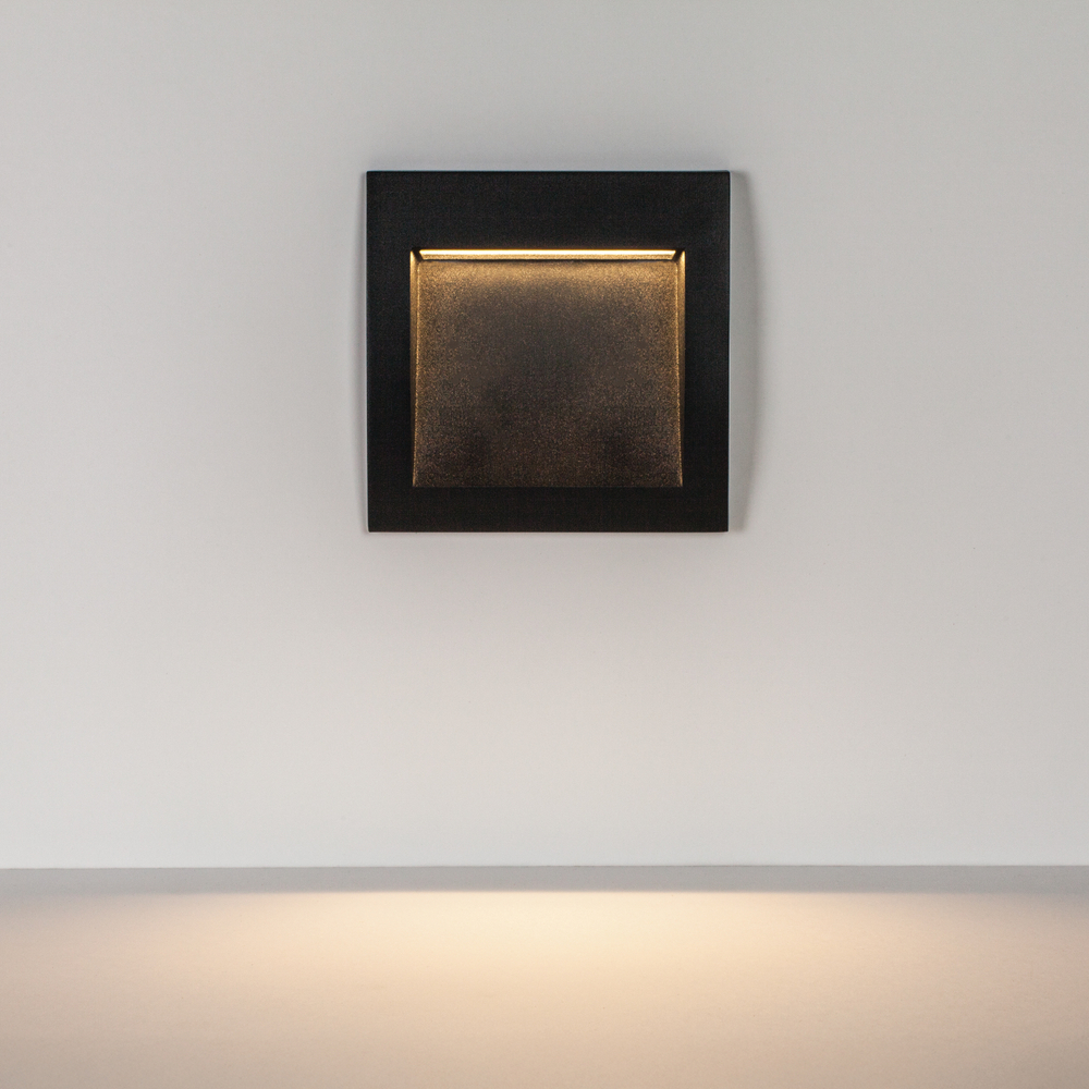 383672 Светильник ESTRA LED 5W 200LM 120G ЧЕРНЫЙ 3000K IP55