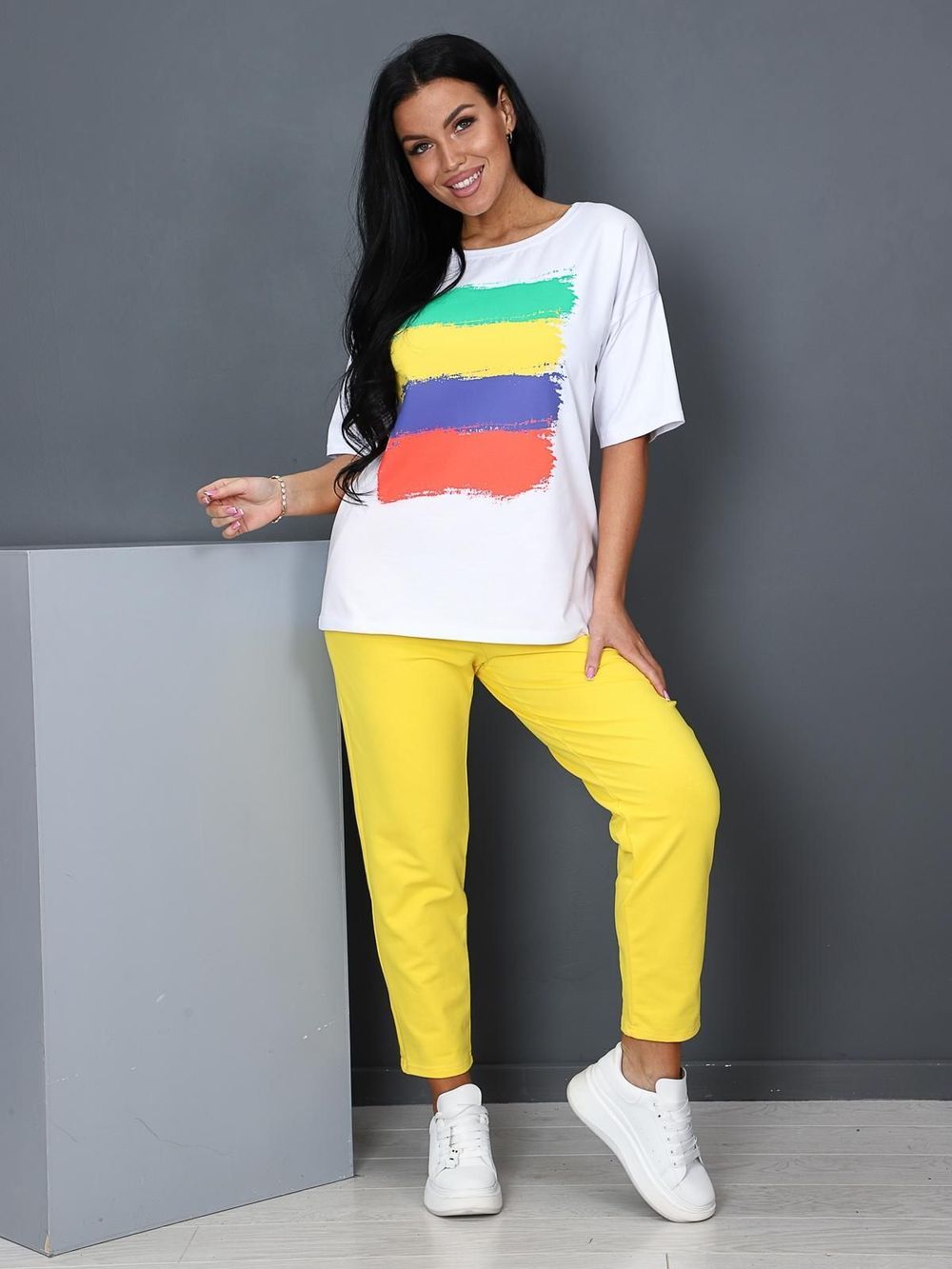 Поп-арт - костюм желтый Iv-capriz (Акция)