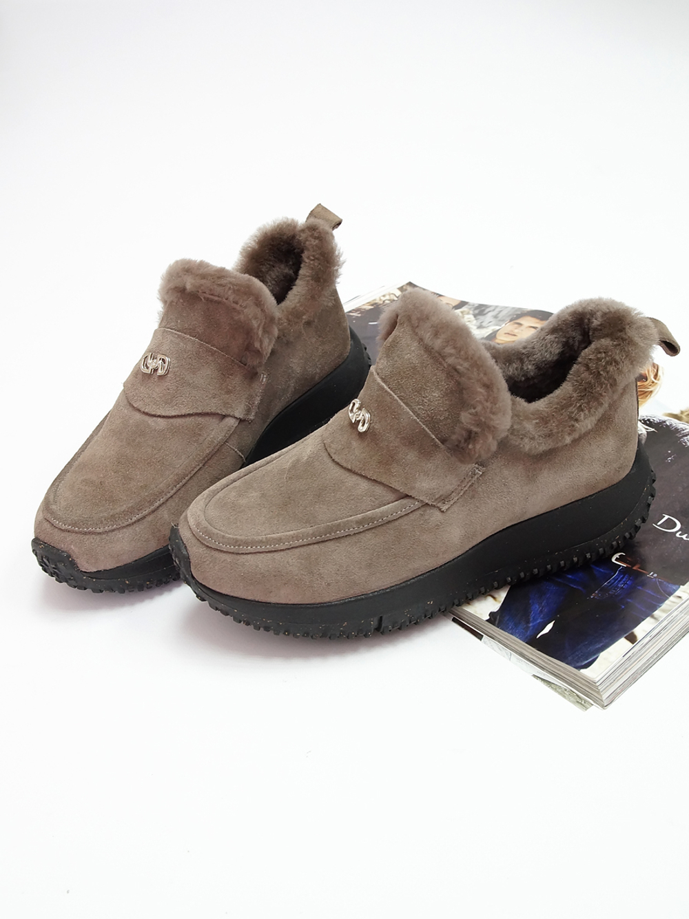 Полуботинки женские зимние