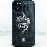 Euphoria Metal Snake CROC Leather