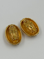 Клипсы с кристаллами Joan Rivers