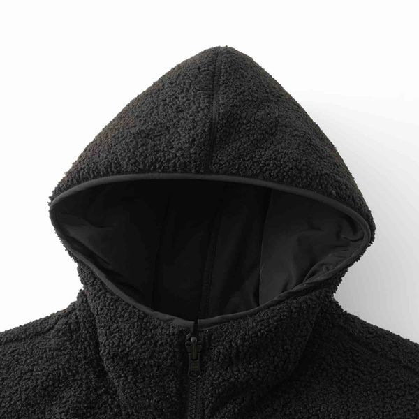 Куртка двухсторонняя черная - фото 10