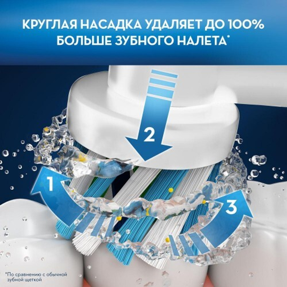 Насадка для зубных щеток Oral-B CrossAction EB50RX 2 шт