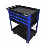 Инструментальная тележка GW-3ST Blue (Great Wolf) с полкой и тремя ящиками