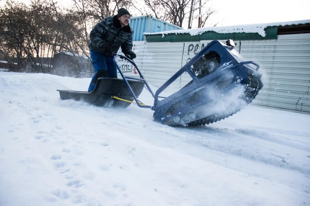 Мотобуксировщик SHARMAX S380 1250 HP6.5 Ultra (2024)