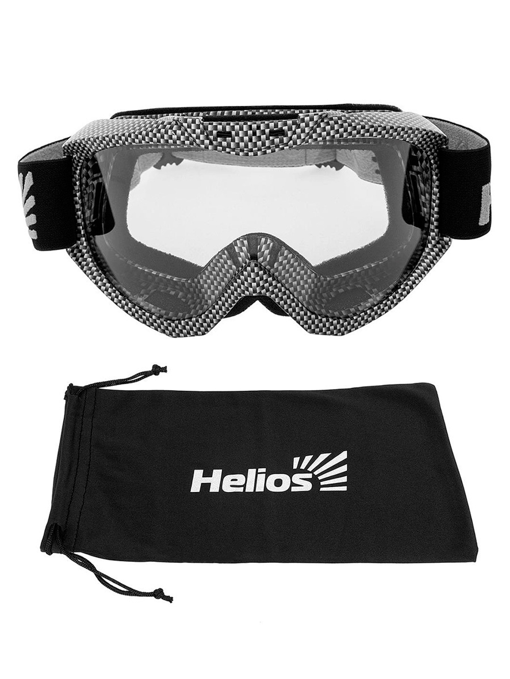 Очки горнолыжные сменные линзы Helios (без футляра) (HS-HX-010-GY)