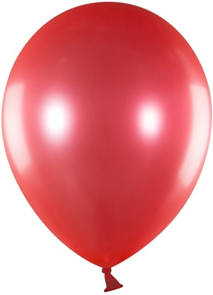 Шар (12''/30 см) Красный, металлик