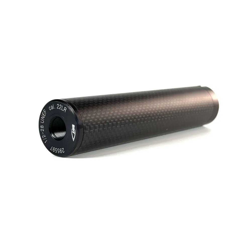 Карбоновый ДТК закрытого типа Москит на карабин CZ 457, CZ 455, Anschutz, Winchester Wildcat, Tikka T1x (.22LR, 1/2-28UNEF), BRT
