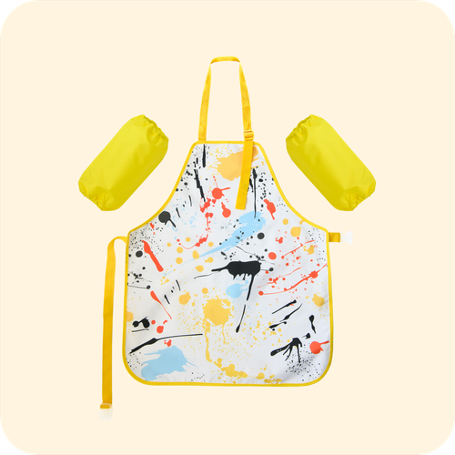 Фартук для творчества с застёжкой фастекс. Феерия красок