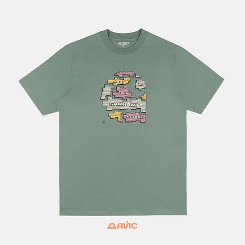 Футболка мужская Carhartt WIP Graft артикул:I033166_park - купить в магазине Дайс