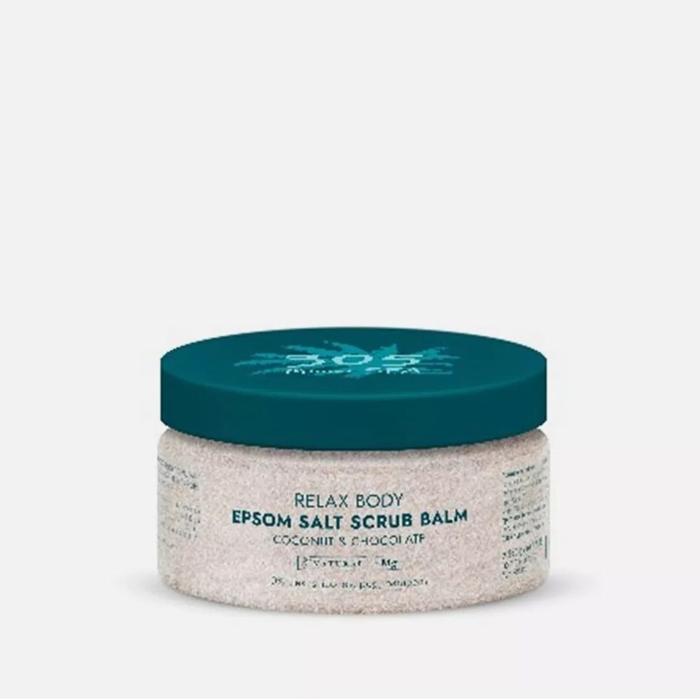 305 by Miami Stylists Сахарно-солевой бальзам-скраб для тела Relax body, 350 гр