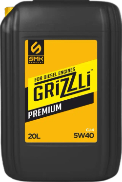Моторное масло "Grizzli Premium 5W-40"