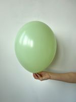 B Шар пастель 12'' / 30 см №14 киви kiwi cream (БГ-17)