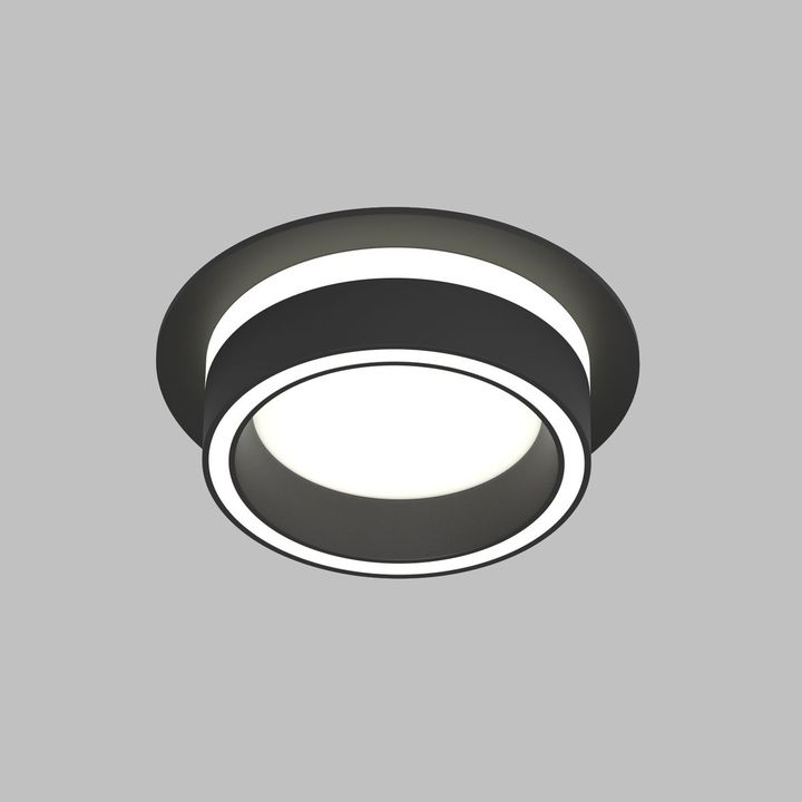 Встраиваемый светильник Denkirs Niko DK2100-BK