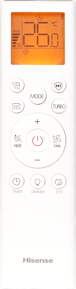 Сплит-система HISENSE, ZOOM 2.0 CLASSIC A 2026 (on/off), AS-30HR4RBFKB00G / AS-30HR4RBFKB00W