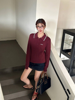 Лонгслив MIU MIU