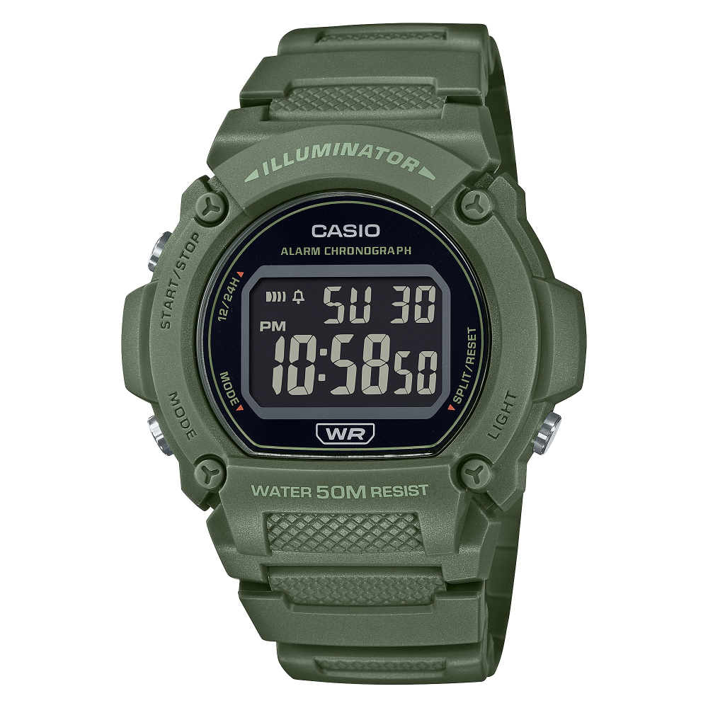 Наручные часы Casio W-219HC-3B