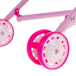 Коляска-трость для куклы, пакет 3288-1(металл）