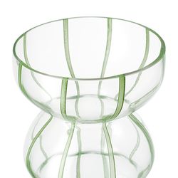 Ваза Marine, 30 см, зеленая